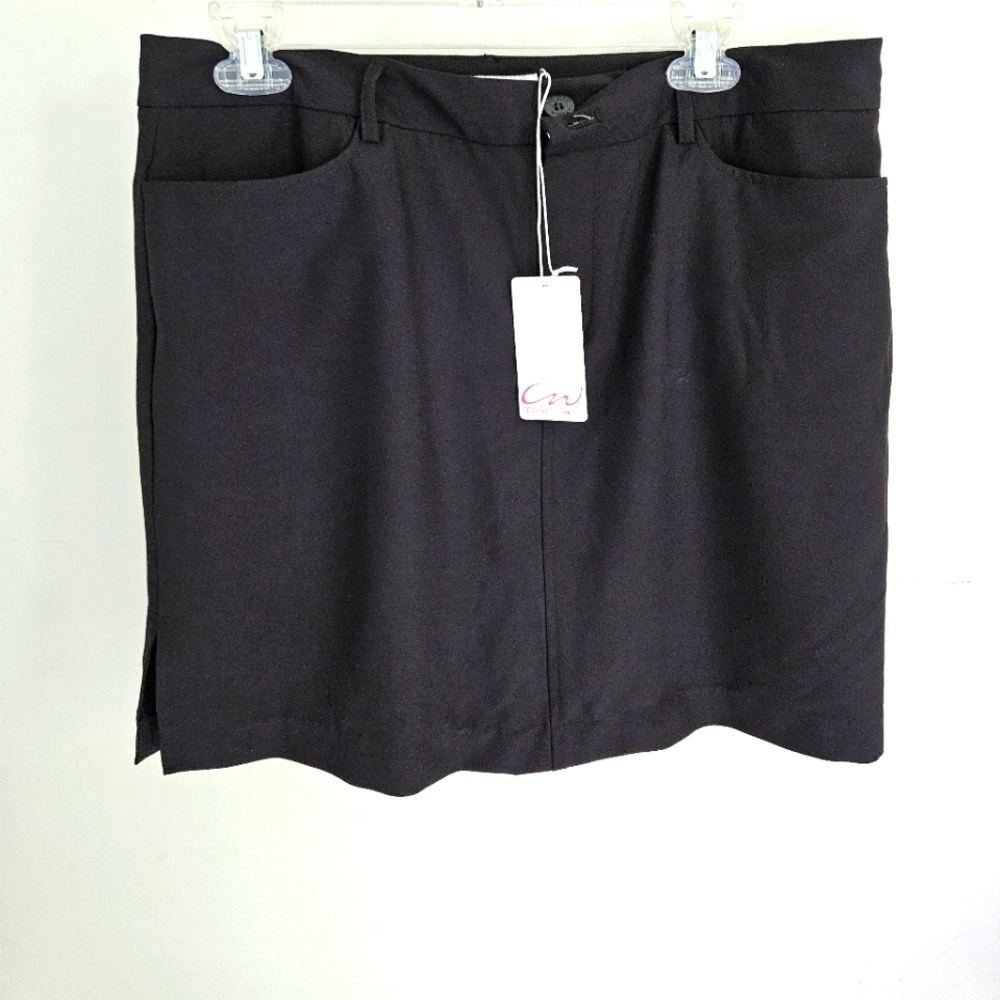 Skorts Cracked Wheat Black Golf And Tennis NWT